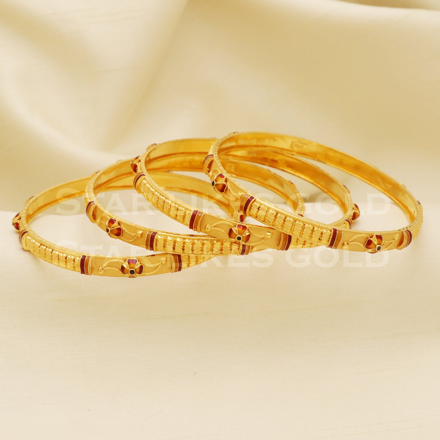 22 karat 22k gold Handmade Bangle Bracelet jewelry, Antique Vintage Jewelry, B1322