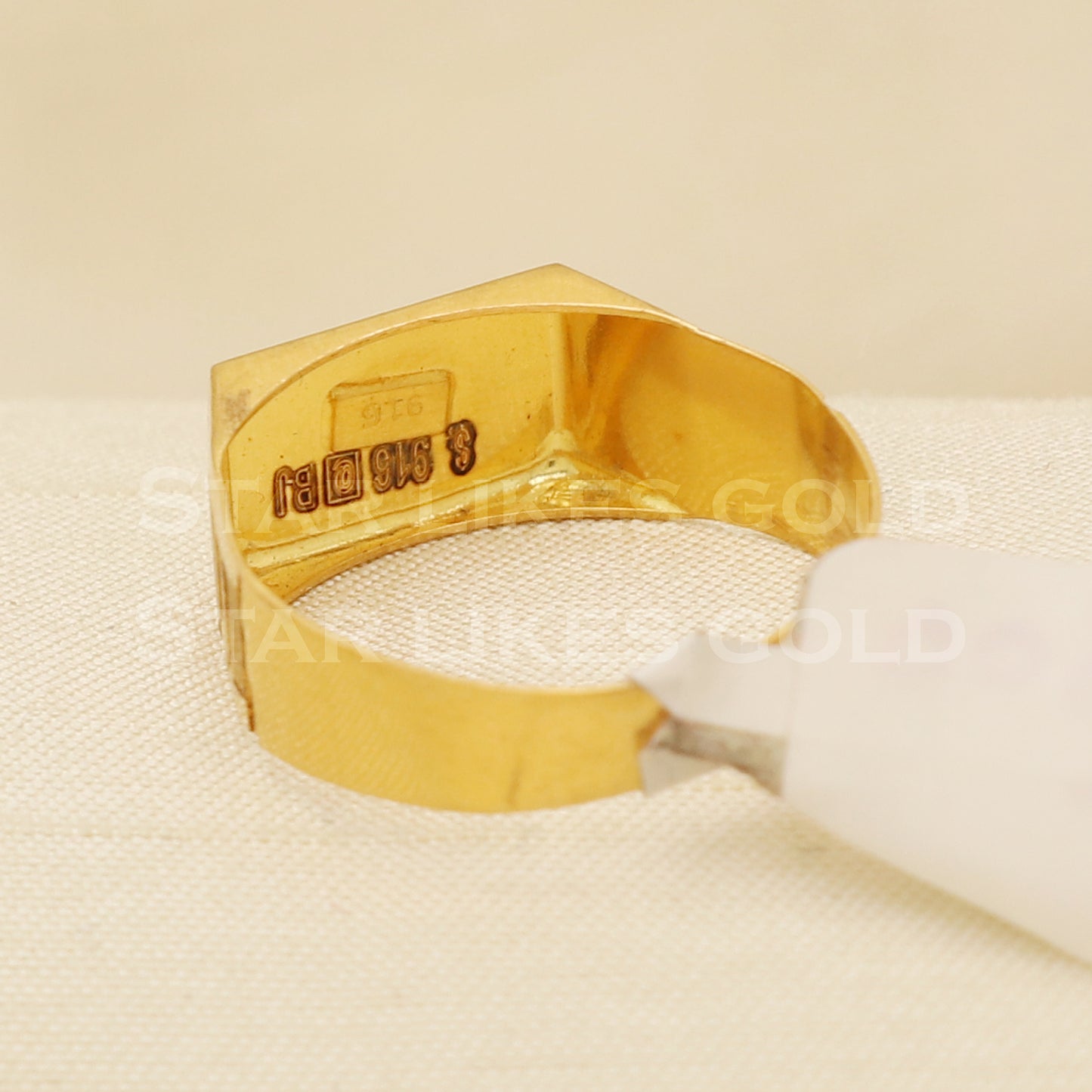 22 karat 22k gold Handmade Ring jewelry, B1334