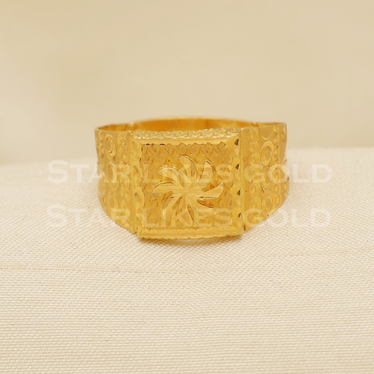 22 karat 22k gold Handmade Ring jewelry, B1336