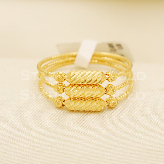 22 karat 22k gold Handmade Dainty Ring Jewelry, B1551