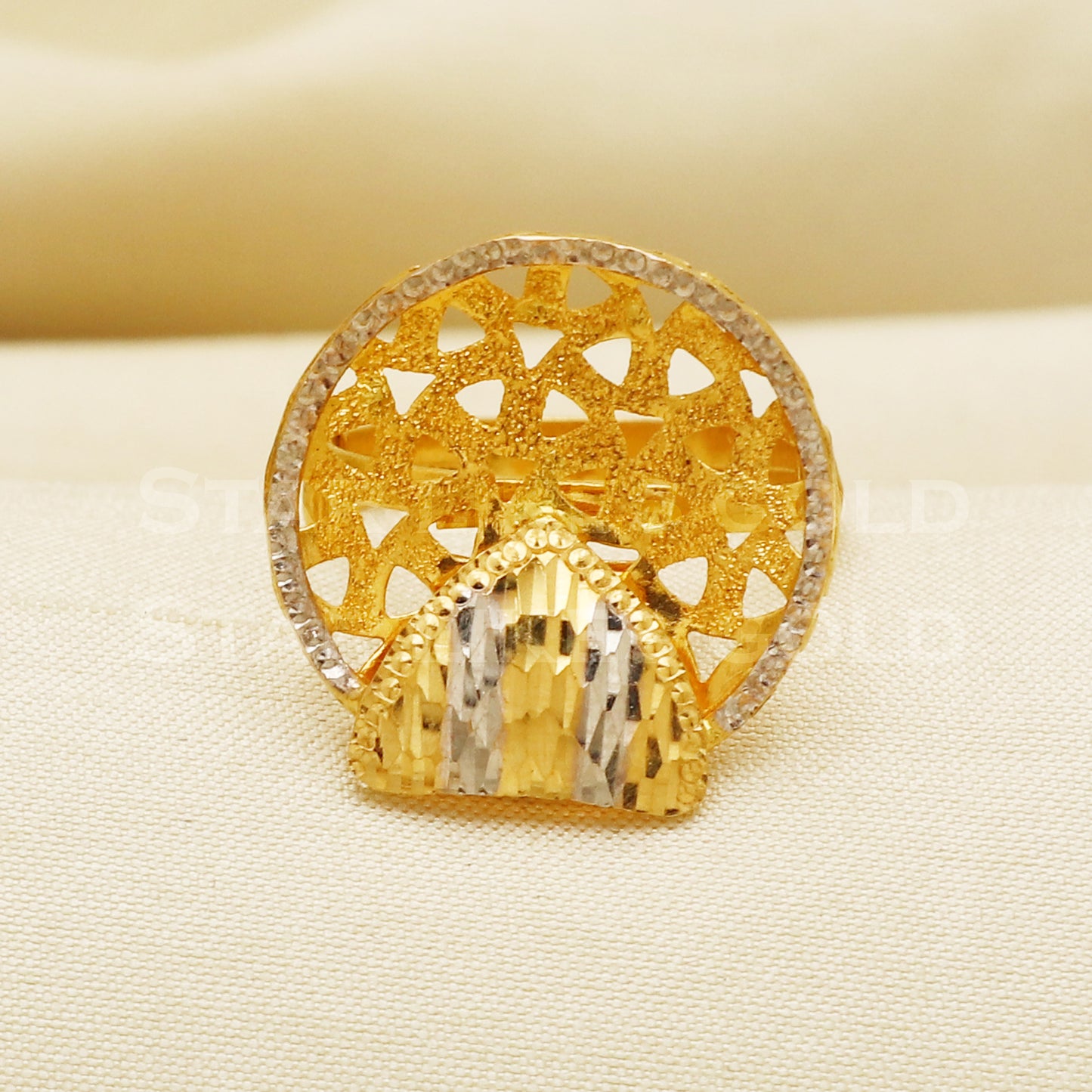 22 karat 22k gold Handmade Ring Jewelry, PR1038