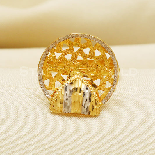 22 karat 22k gold Handmade Ring Jewelry, PR1038
