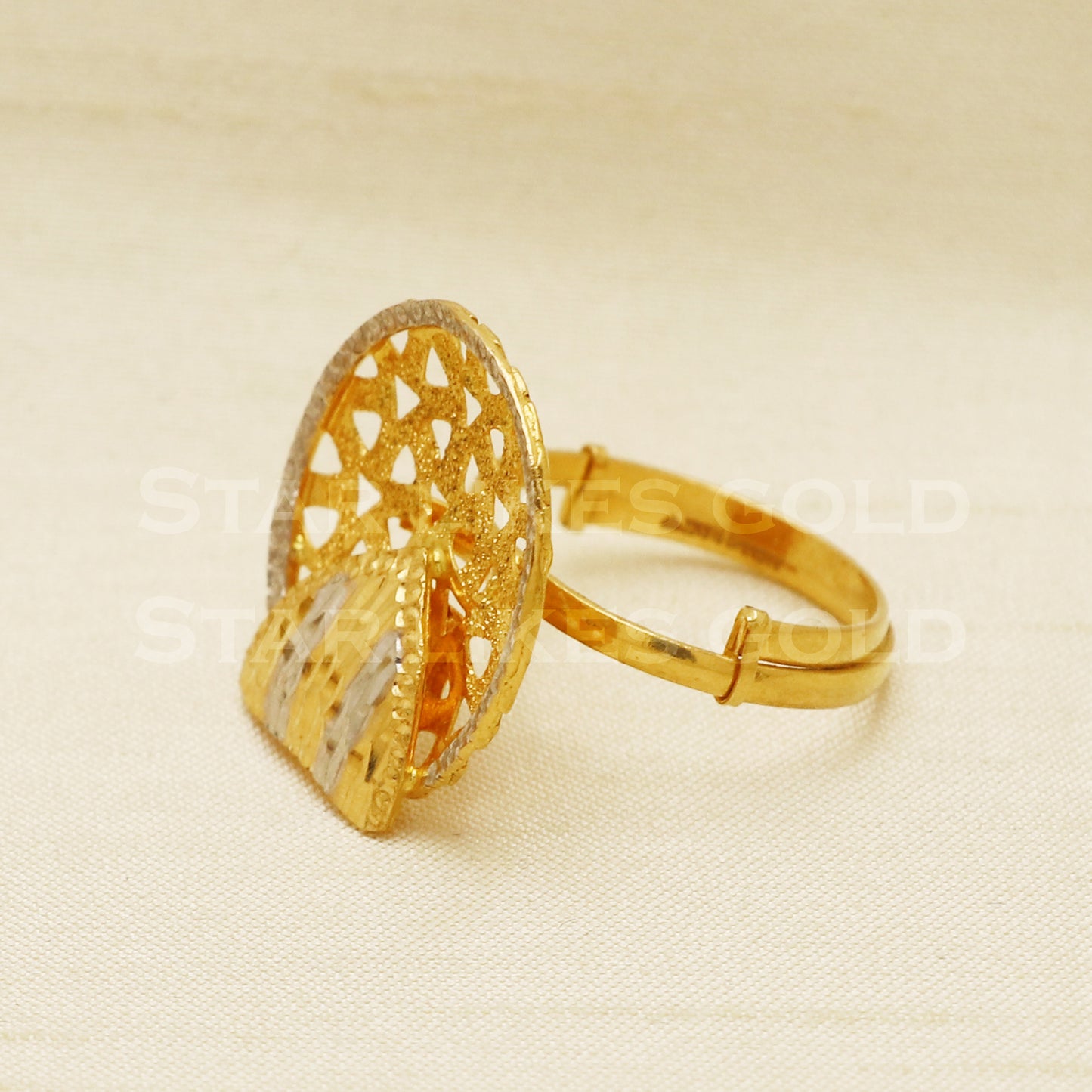 22 karat 22k gold Handmade Ring Jewelry, PR1038