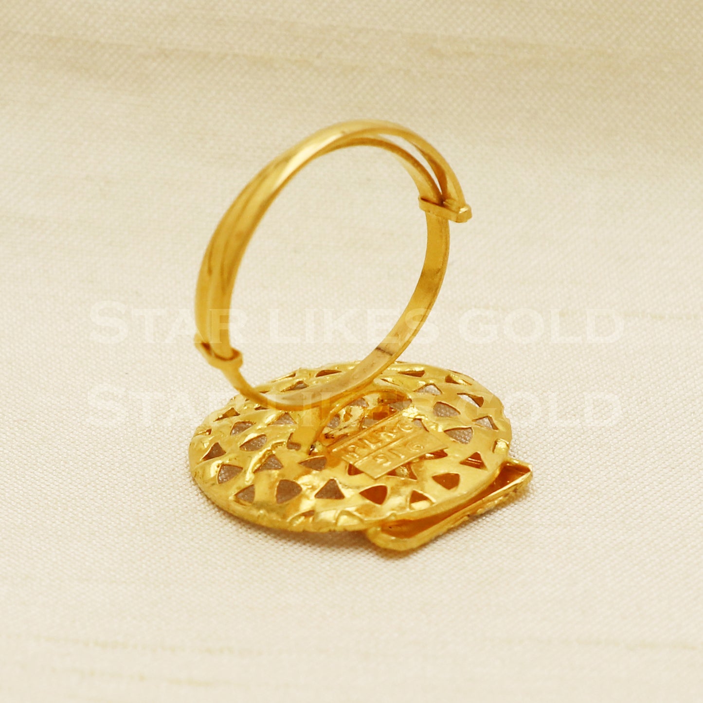 22 karat 22k gold Handmade Ring Jewelry, PR1038