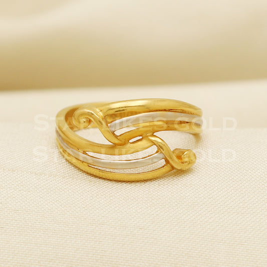 22 karat 22k Gold Handmade Ring Jewelry, PR1061