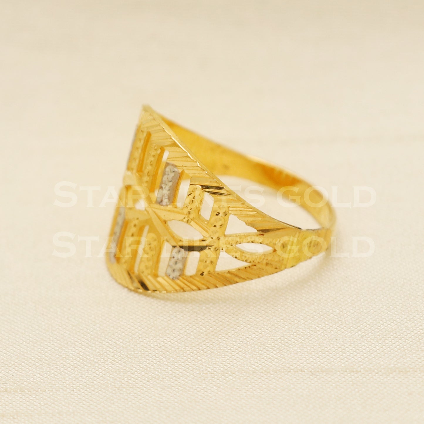 22 karat 22k Gold Handmade Ring Jewelry, PR1063