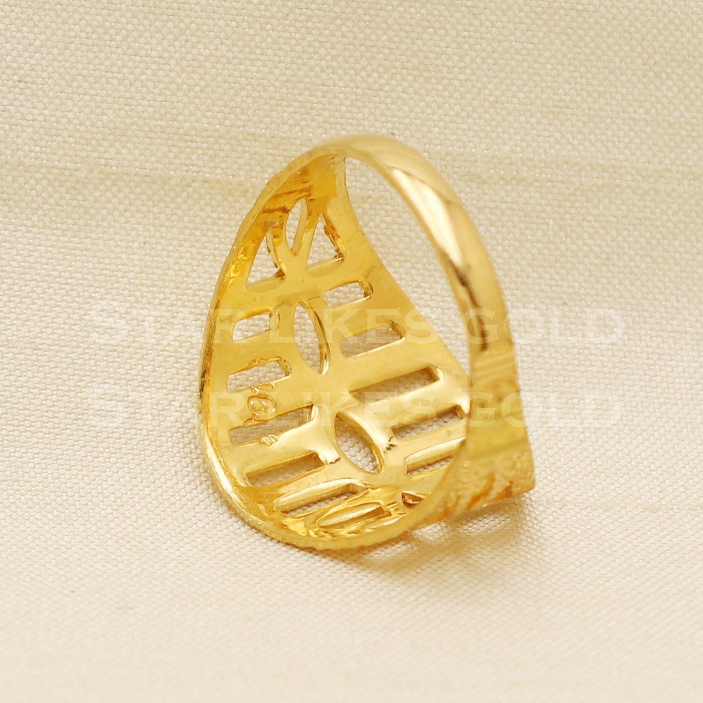 22 karat 22k Gold Handmade Ring Jewelry, PR1063