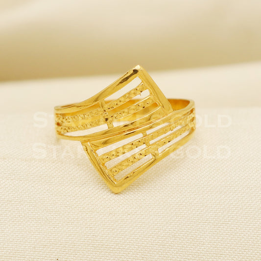 22 karat 22k Gold Handmade Ring Jewelry, PR1064