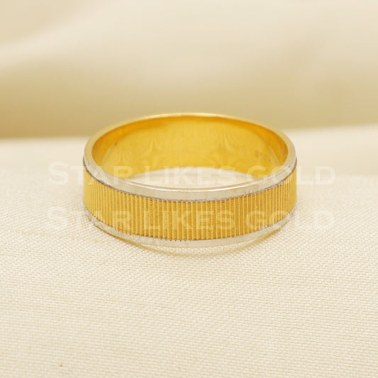 22 karat 22k Gold Handmade Band Ring Jewelry, PR1065