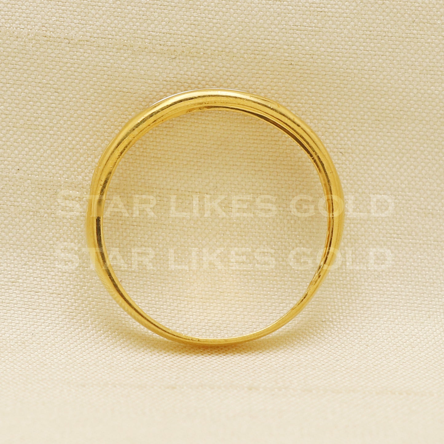 22 karat 22k Gold Handmade Band Ring Jewelry, PR1066