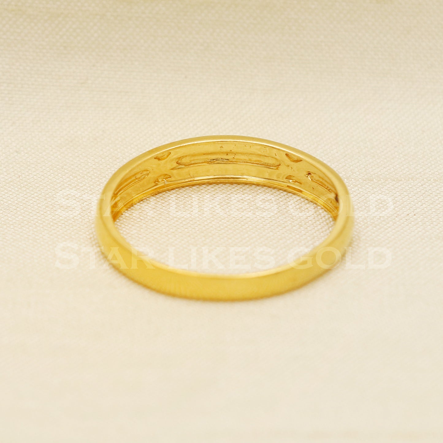 22 karat 22k Gold Handmade Band Ring Jewelry, PR1066