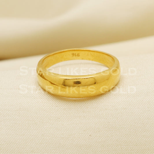 22 karat 22k Gold Handmade Band Ring Jewelry, PR1071