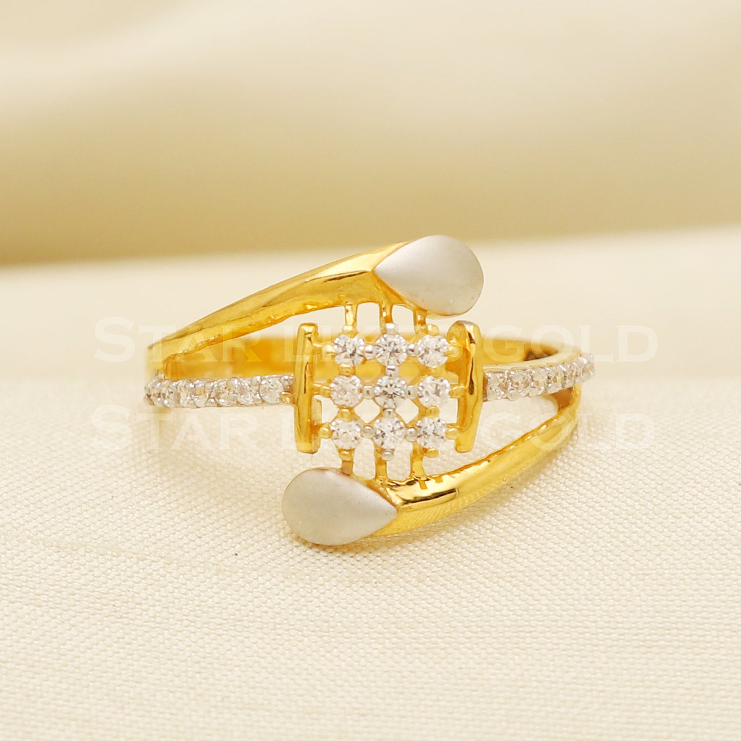 Stunning 22 karat 22k Gold Ring Jewelry, PR1085