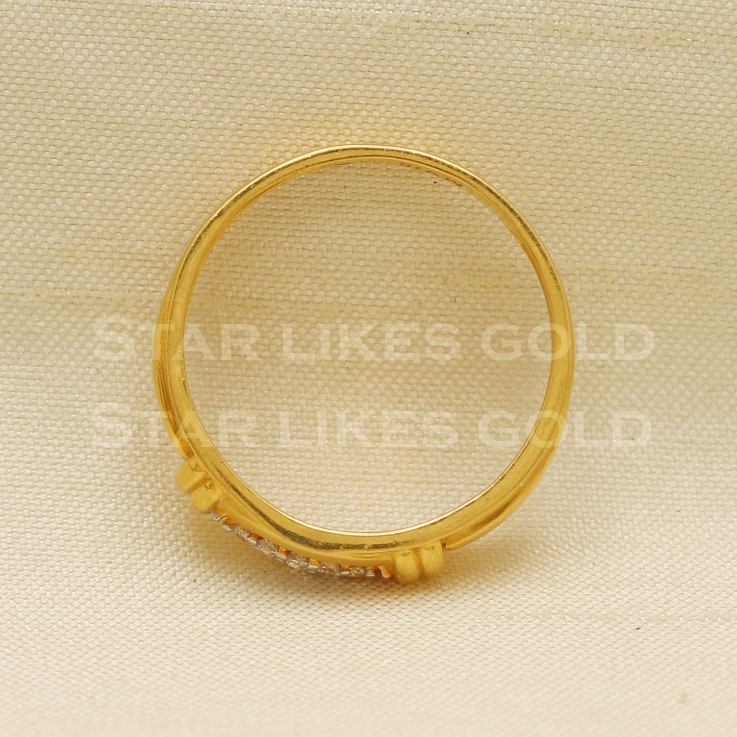 Stunning 22 karat 22k Gold Band Ring Jewelry, PR1092