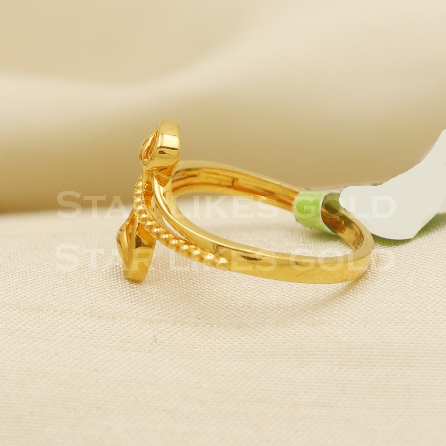 Dainty 22 karat 22k Gold Ring Jewelry, PR1098