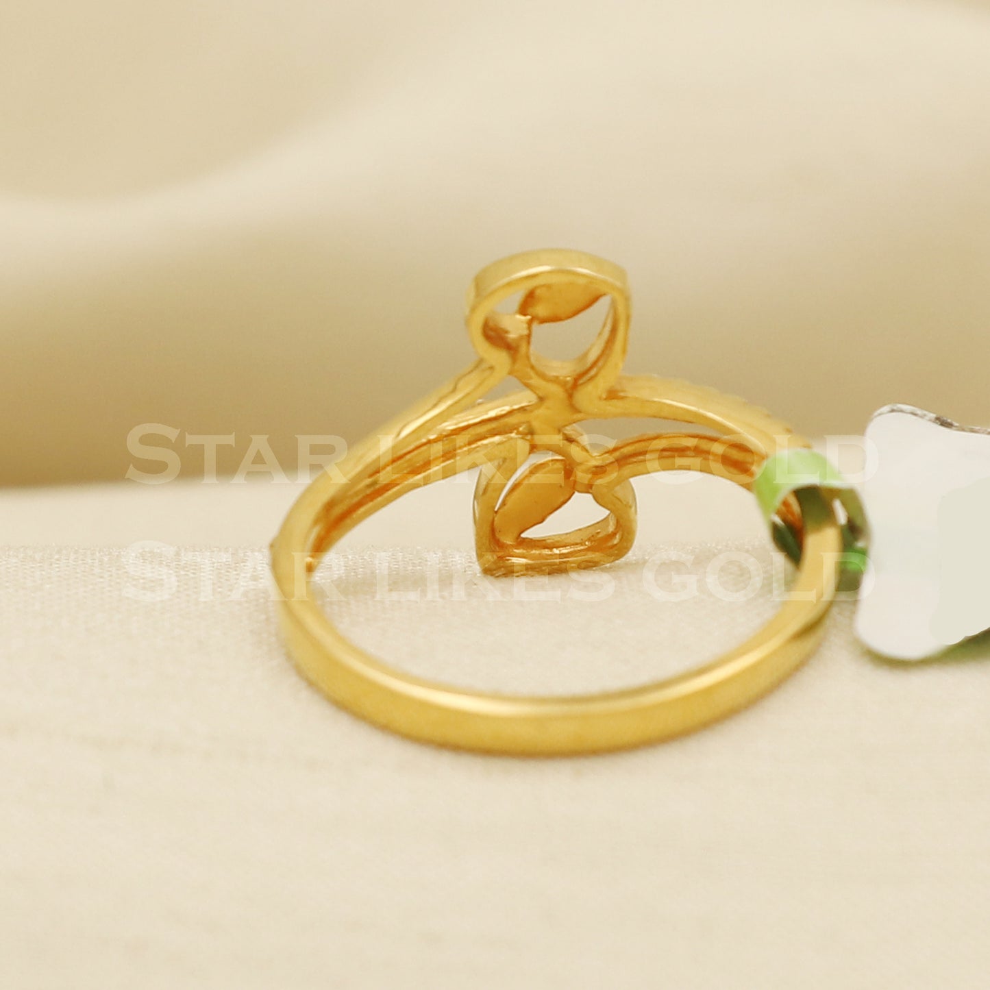 Dainty 22 karat 22k Gold Ring Jewelry, PR1098