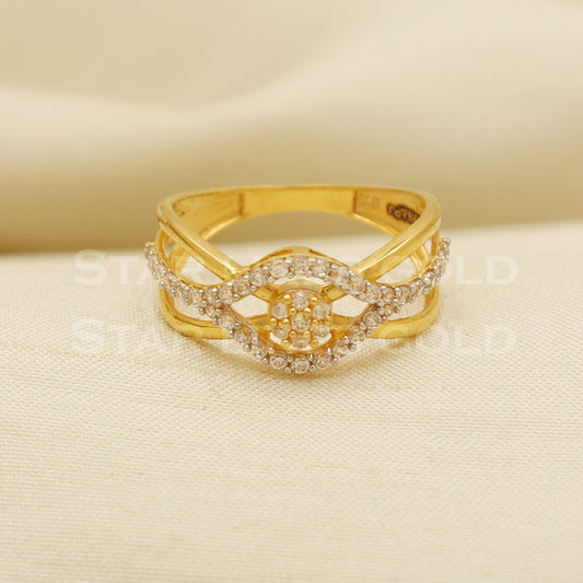 Stunning 22 karat 22k Gold Ring Jewelry, PR1099