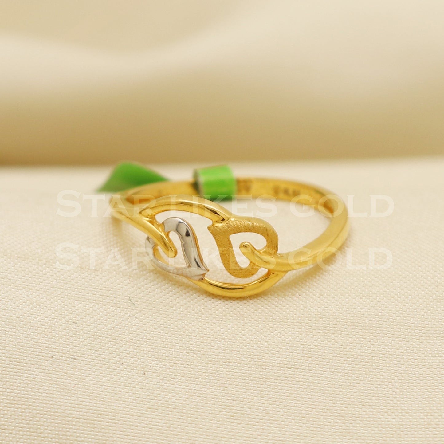 Stunning 22 karat 22k Gold Ring Jewelry, PR1100