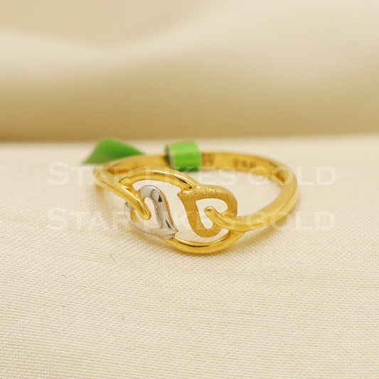 Stunning 22 karat 22k Gold Ring Jewelry, PR1100