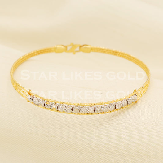 22 karat 22k gold bangle bracelet jewelry, PR1385