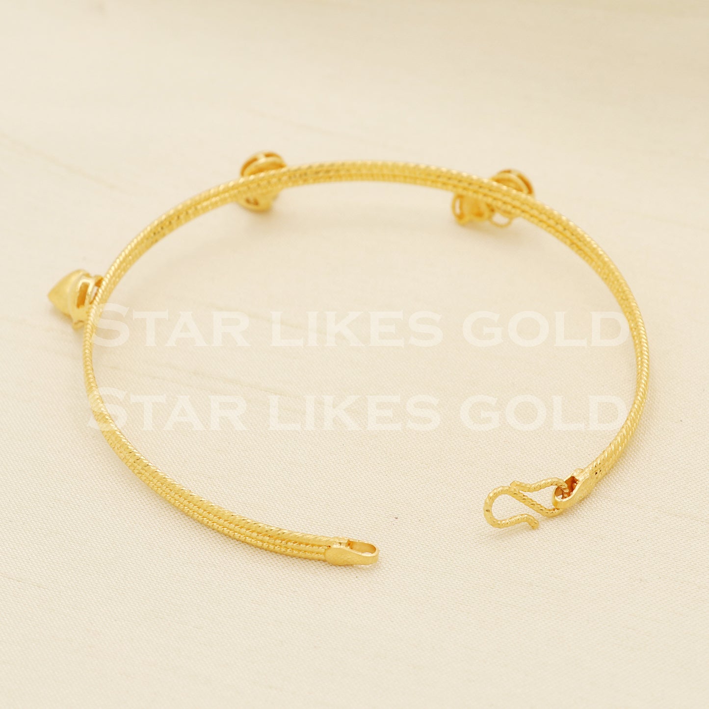 22 karat 22k gold bangle bracelet jewelry, PR1387