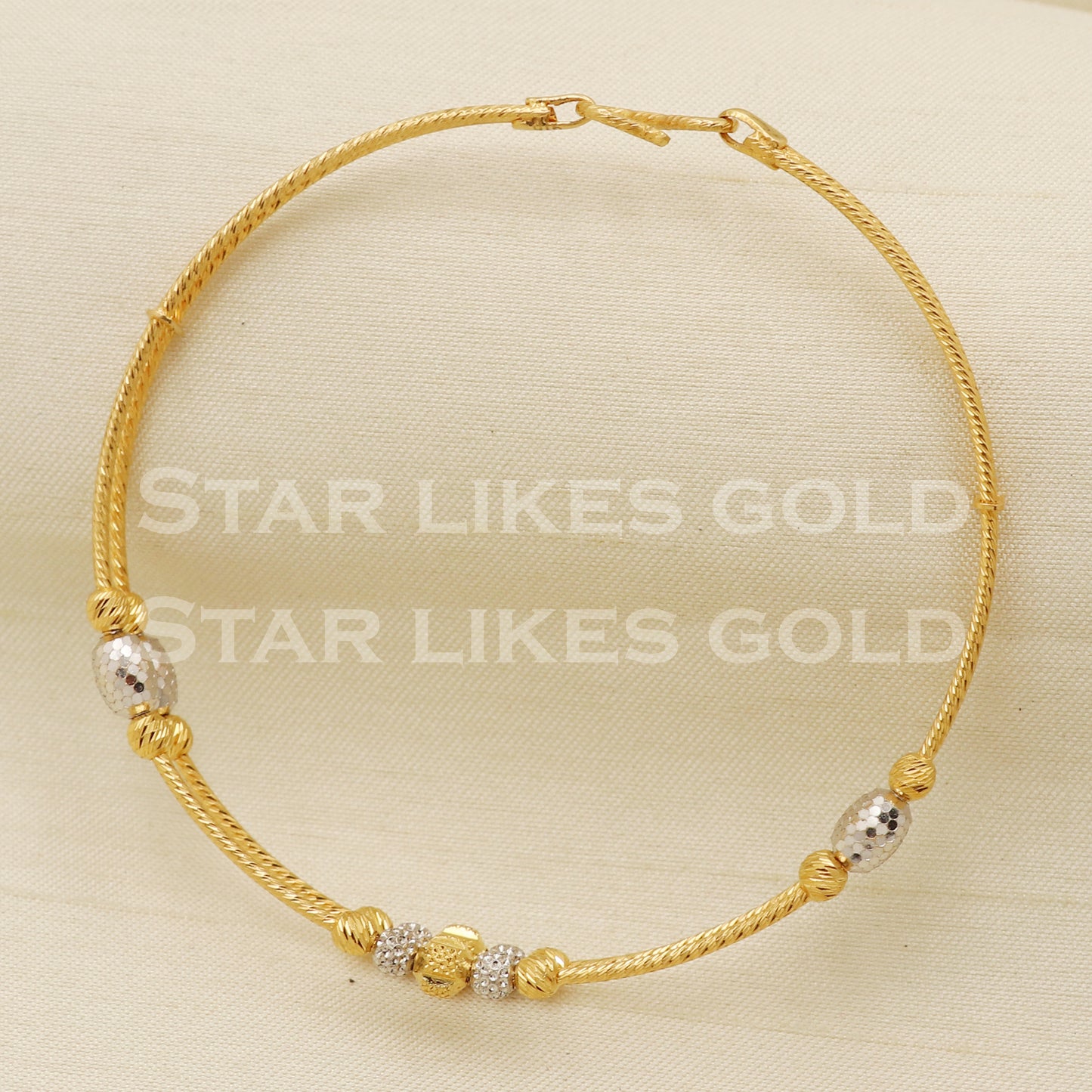 22 karat 22k gold bangle bracelet jewelry, PR1388