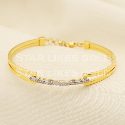 22 karat 22k gold bangle bracelet jewelry, PR1394