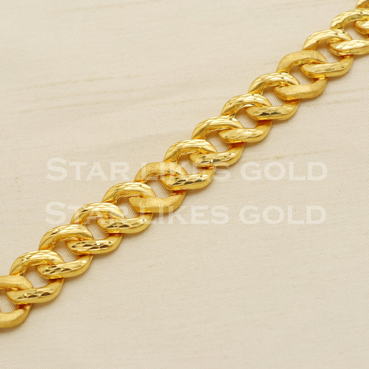 Handmade Indian 22 karat 22k gold Mens bracelet jewelry, PR1452