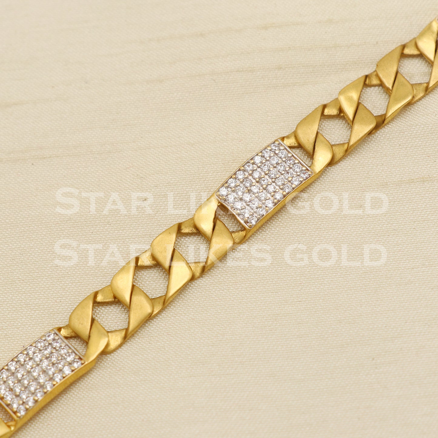 Hallmarked 22 karat 22k gold bracelet Indian Handmade jewelry, PR1456