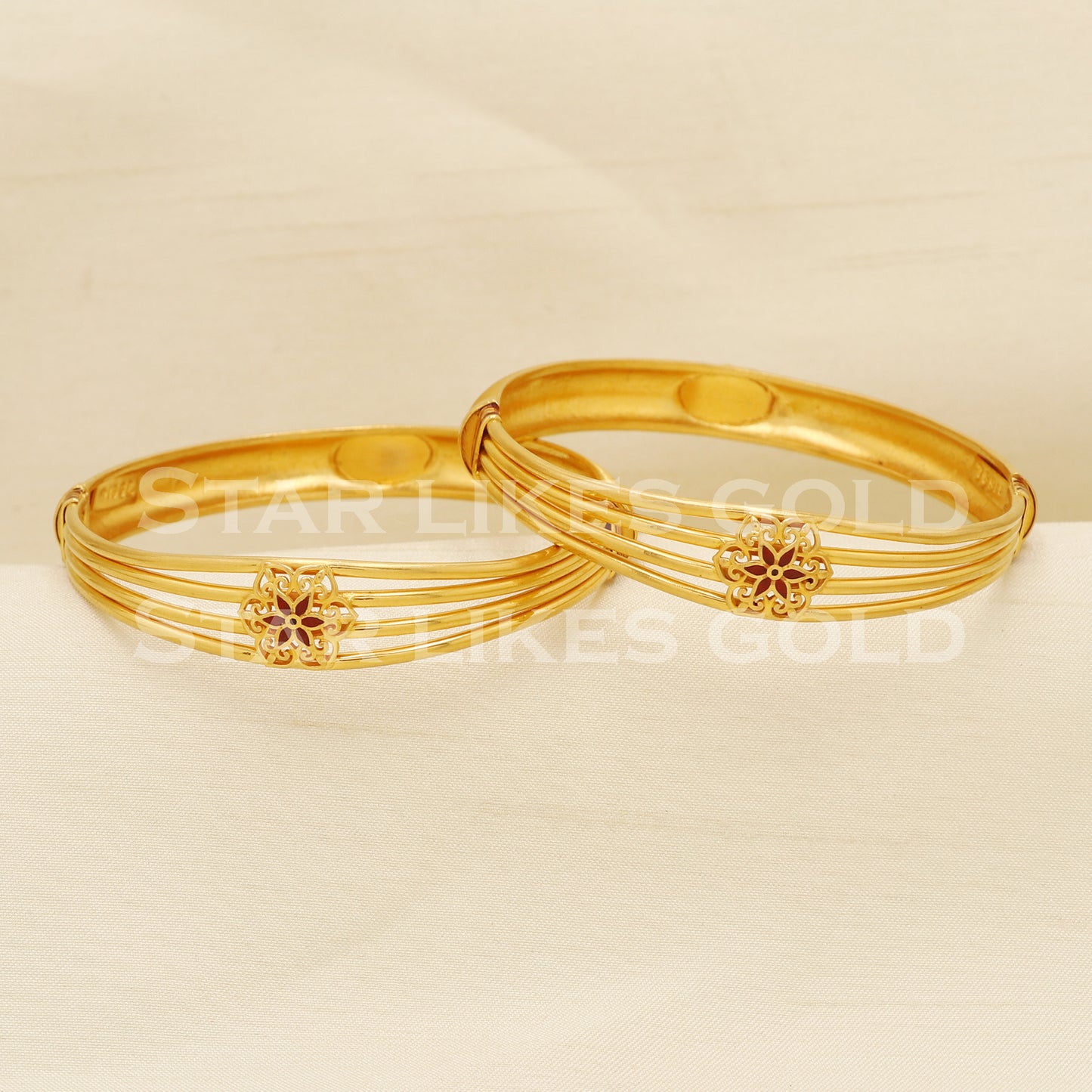 22 karat 22k gold Bangle Bracelet jewelry, PR1517