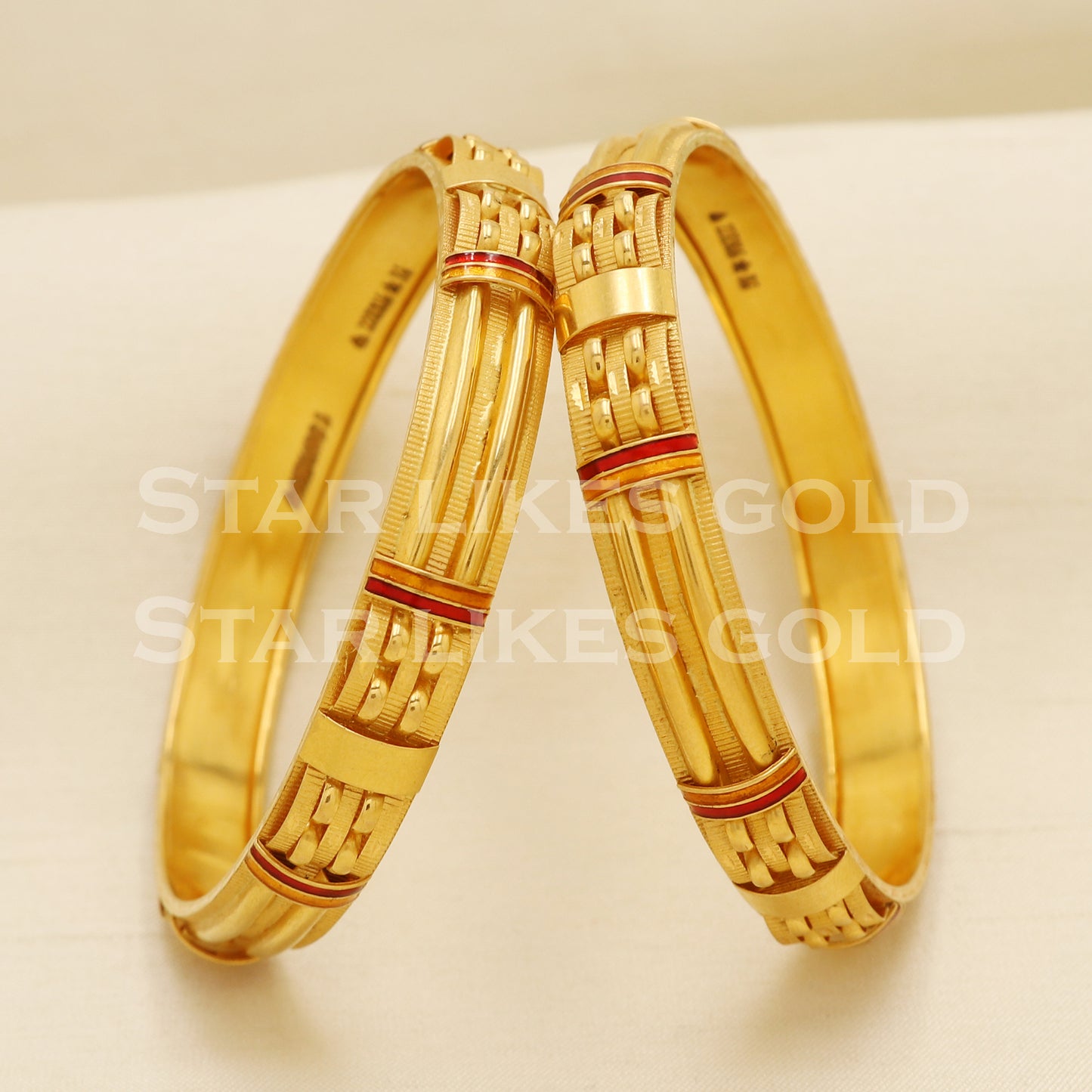 22 karat 22k gold Bangle Bracelet jewelry, PR1518