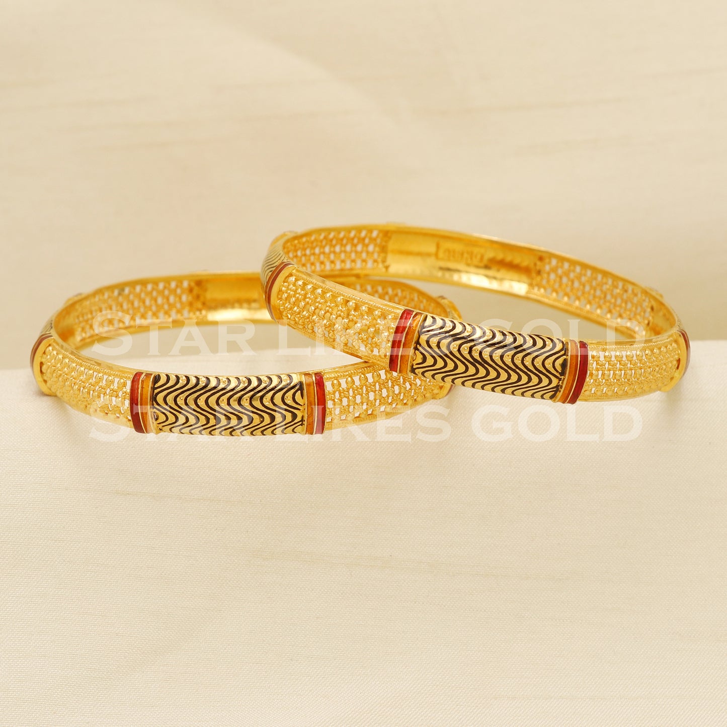 22 karat 22k gold Bangle Bracelet jewelry, PR1519