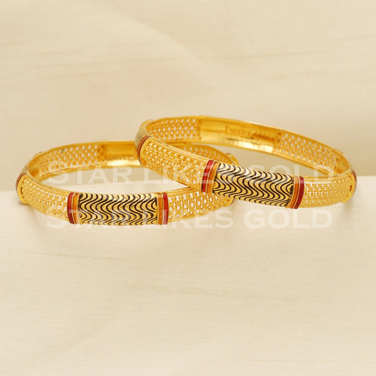 22 karat 22k gold Bangle Bracelet jewelry, PR1519