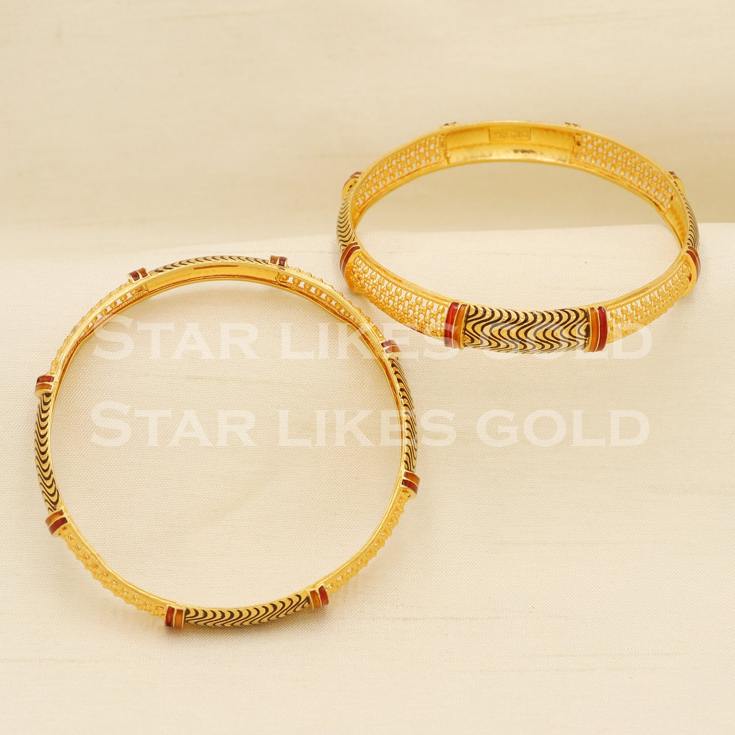 22 karat 22k gold Bangle Bracelet jewelry, PR1519