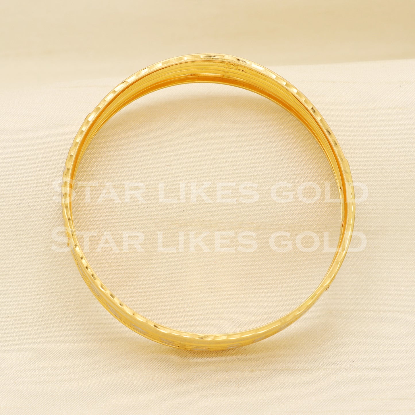 22 karat 22k gold Single Bangle Bracelet jewelry, PR1523