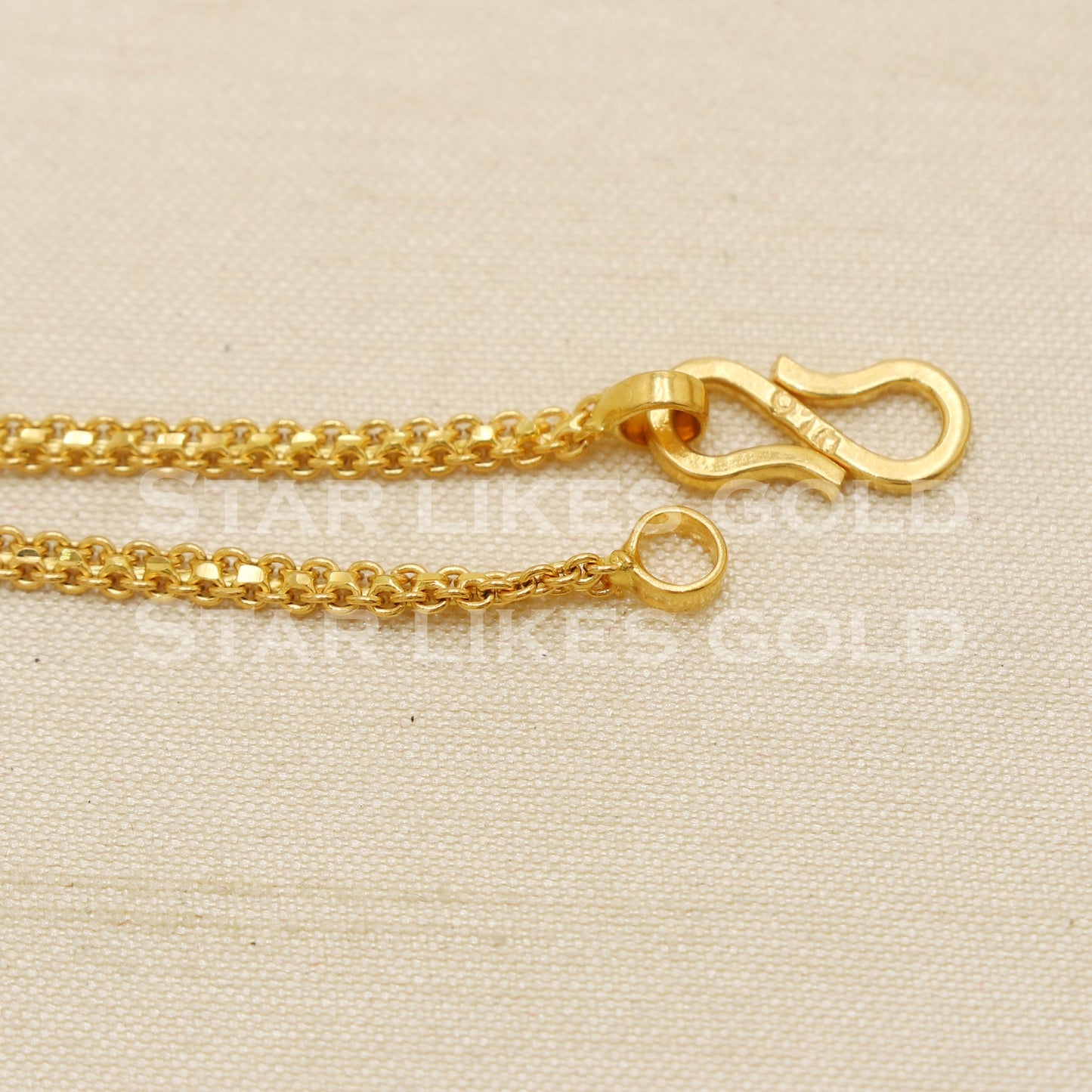 Hallmarked 22 karat 22k gold Child Baby Bracelet Jewelry for Gift, PR1549
