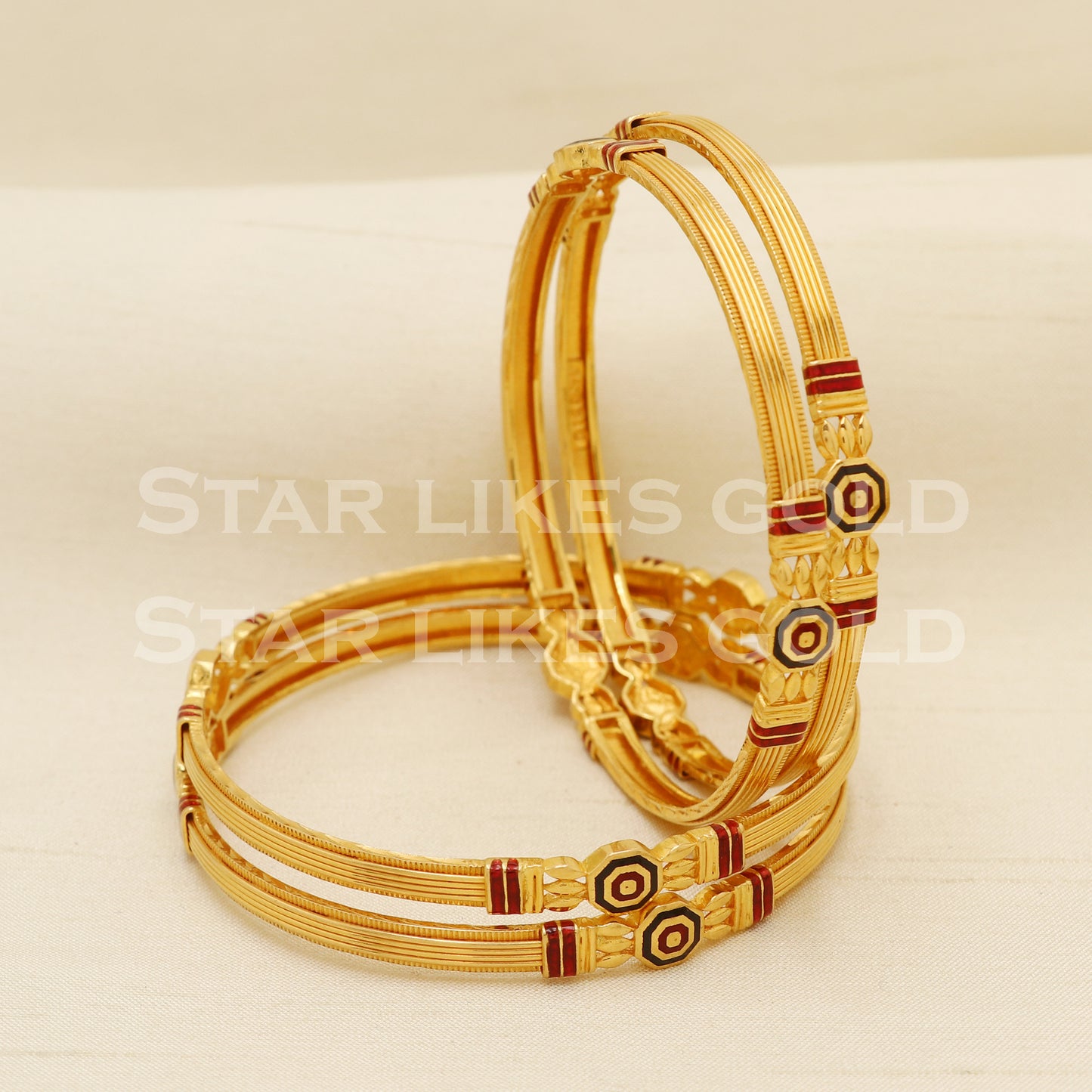 22 karat 22k gold Bangle Bracelet Jewelry, PR1569