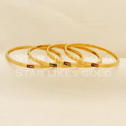 22 karat 22k gold Bangle Bracelet Jewelry, PR1570