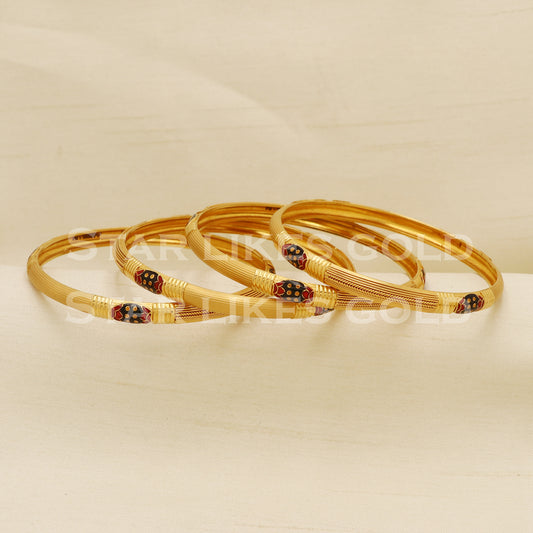 22 karat 22k gold Bangle Bracelet Jewelry, PR1573