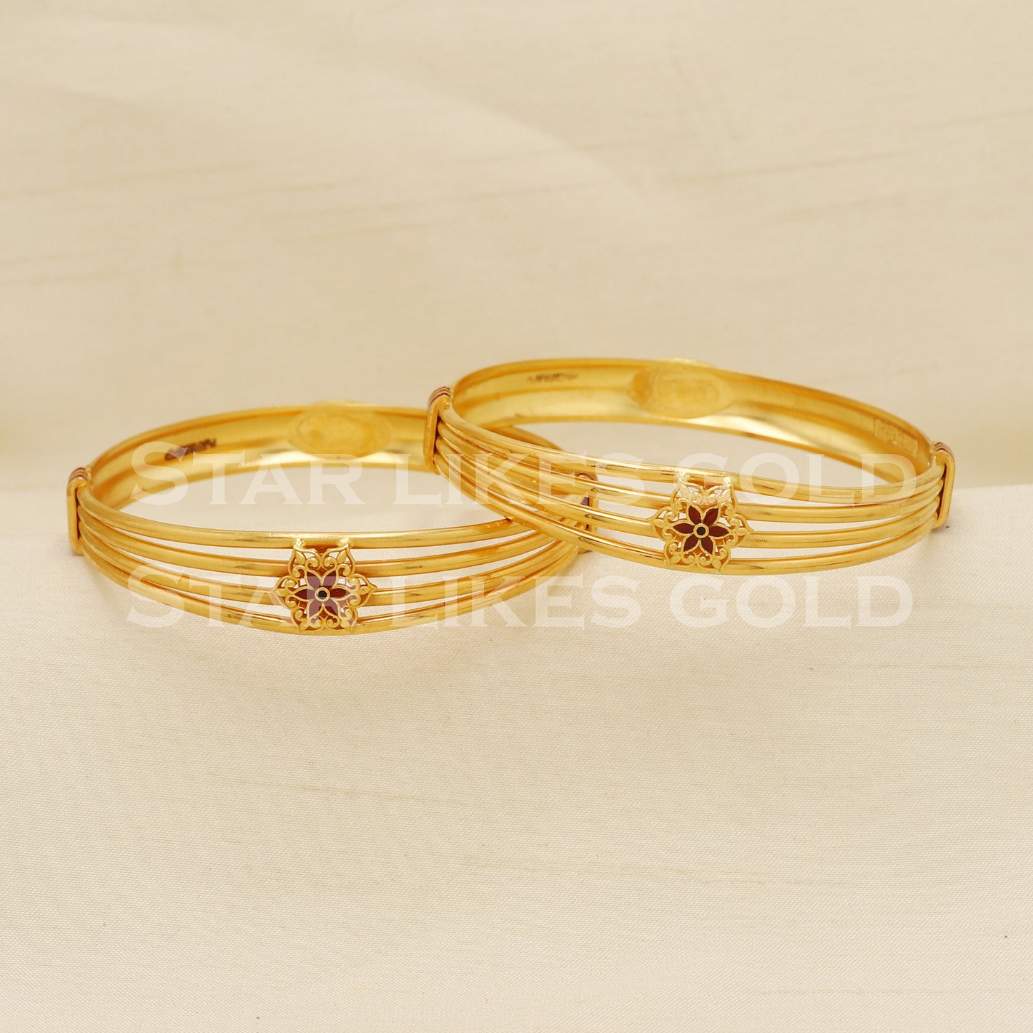 22 karat 22k gold Bangle Bracelet Jewelry, PR1600