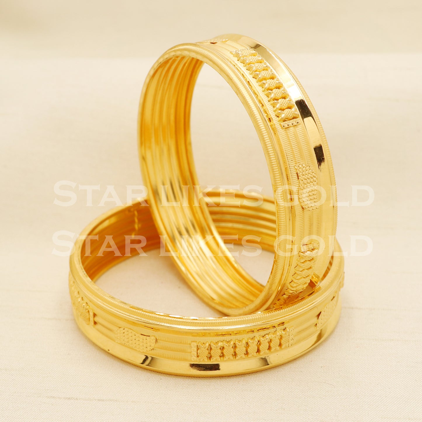 22 karat 22k gold Bangle Bracelet Jewelry, PR1601