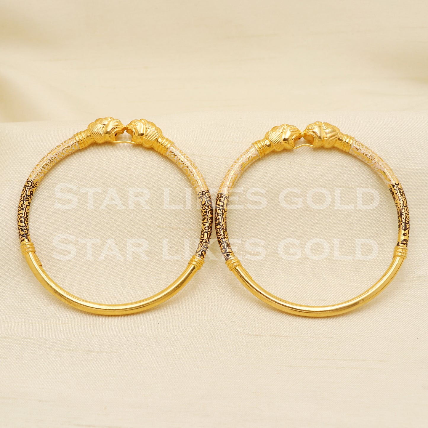 22 karat 22k gold Bangle Bracelet Jewelry, PR1605