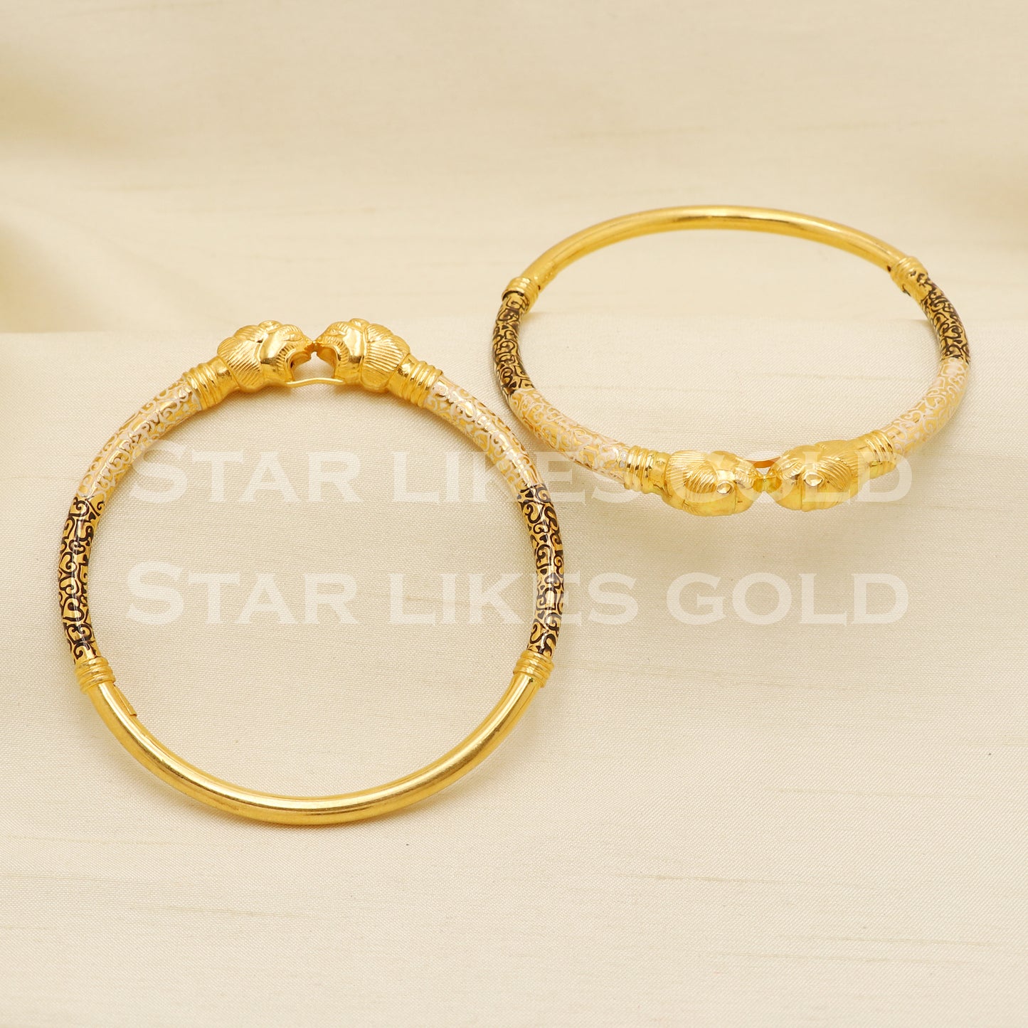 22 karat 22k gold Bangle Bracelet Jewelry, PR1605