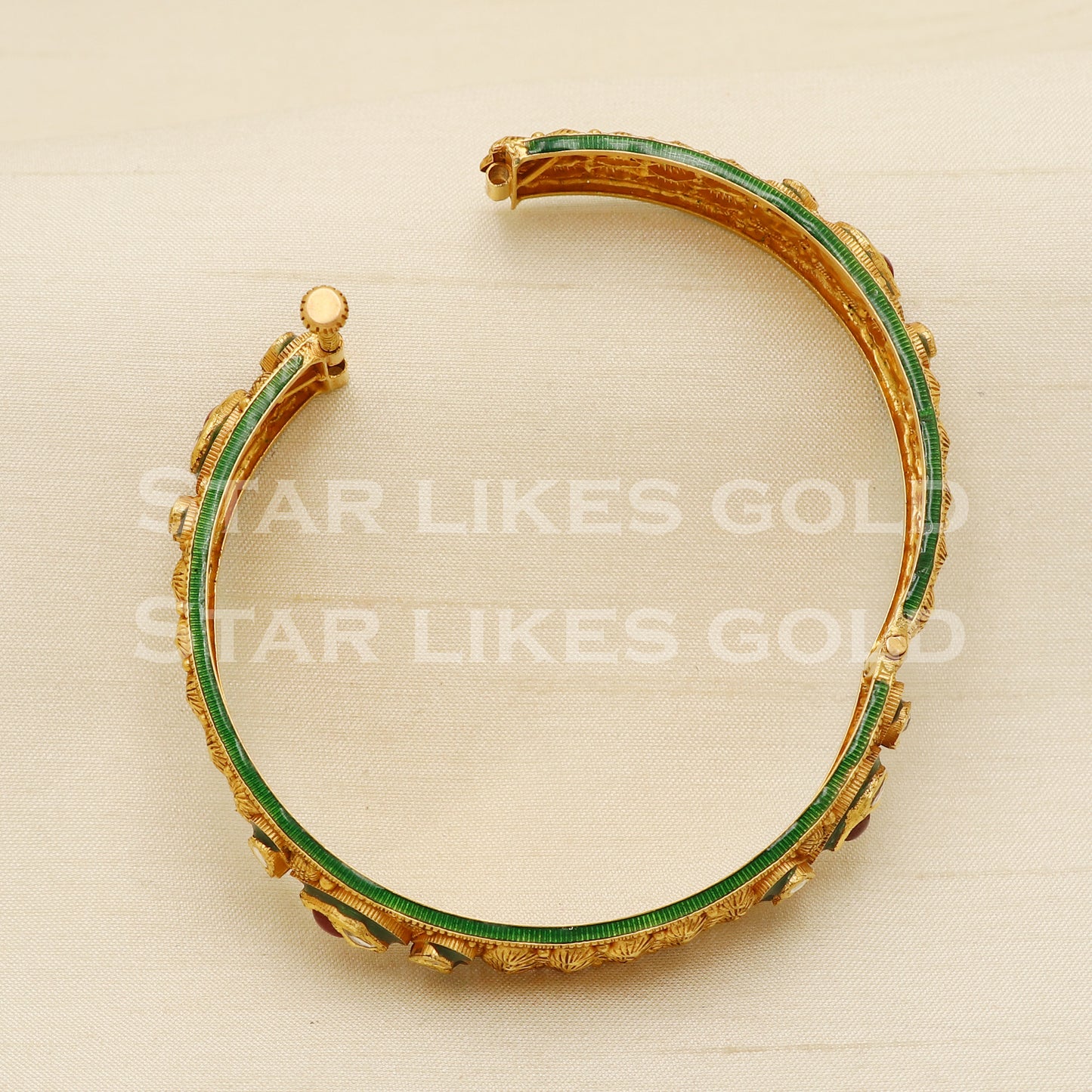 wedding 22 karat 22k gold Bangle Bracelet Jewelry, PR1607