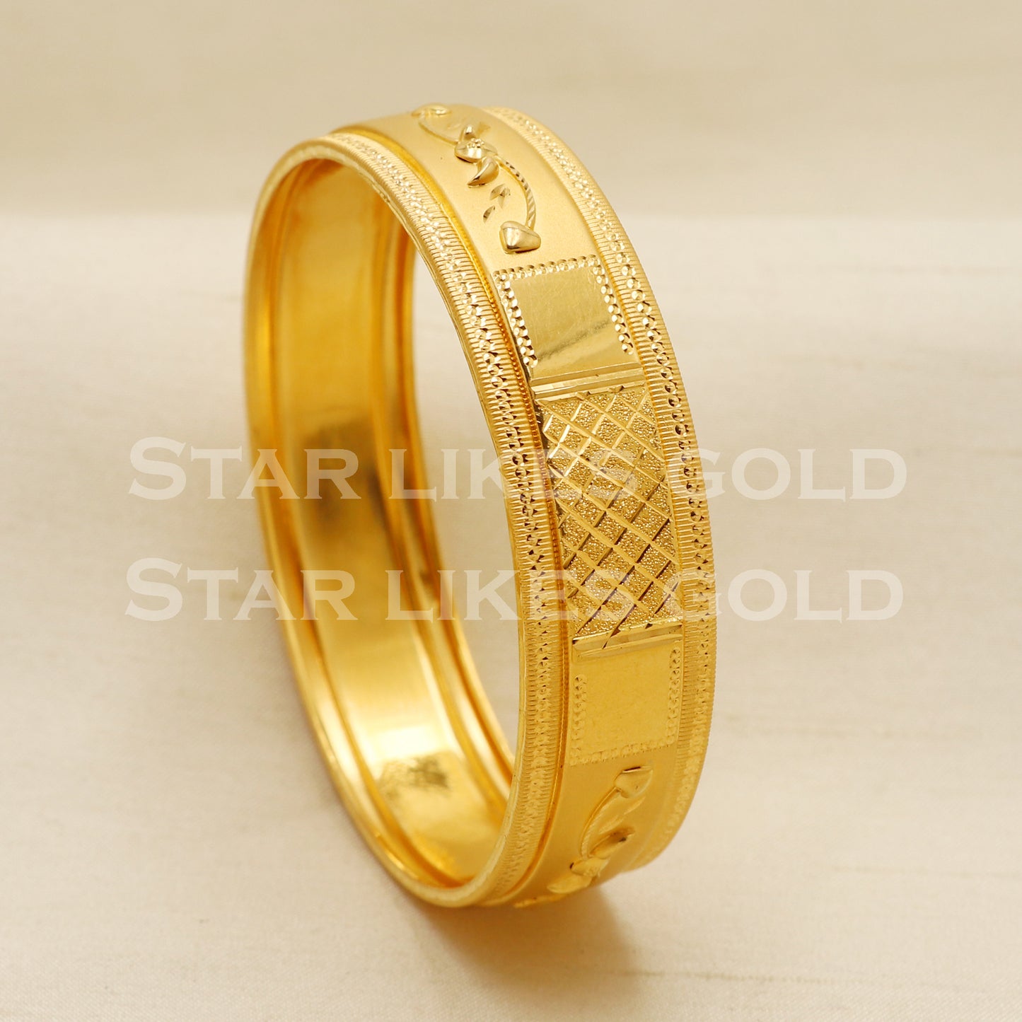 wedding 22 karat 22k gold Kadas Bangle Bracelet Jewelry, PR1608