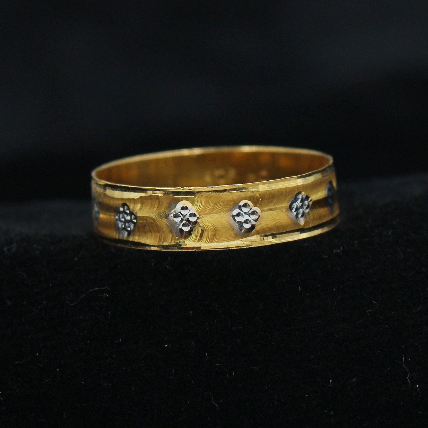 22kt 22k 22ct gold ring jewelry for gift, real gold ring