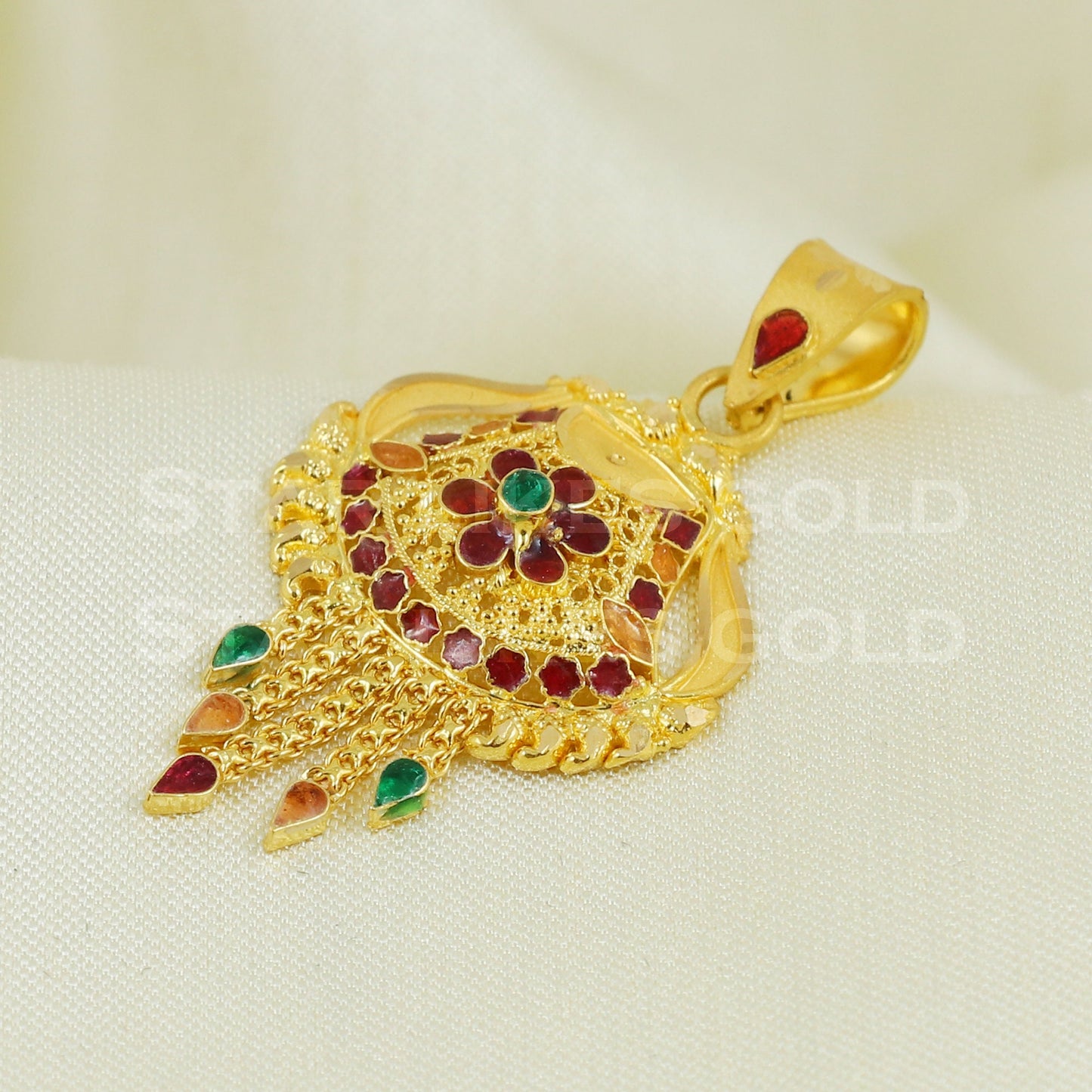 beautiful 22k 916 Gold Pendant Jewelry