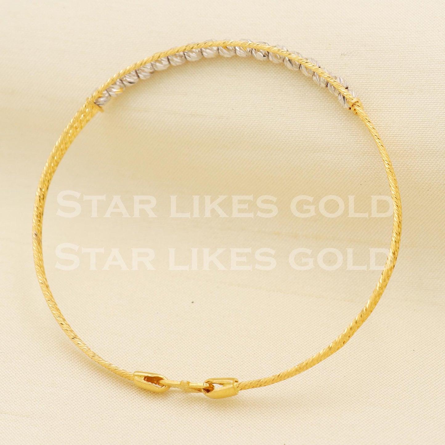 22 karat 22k gold bangle bracelet jewelry, PR1385