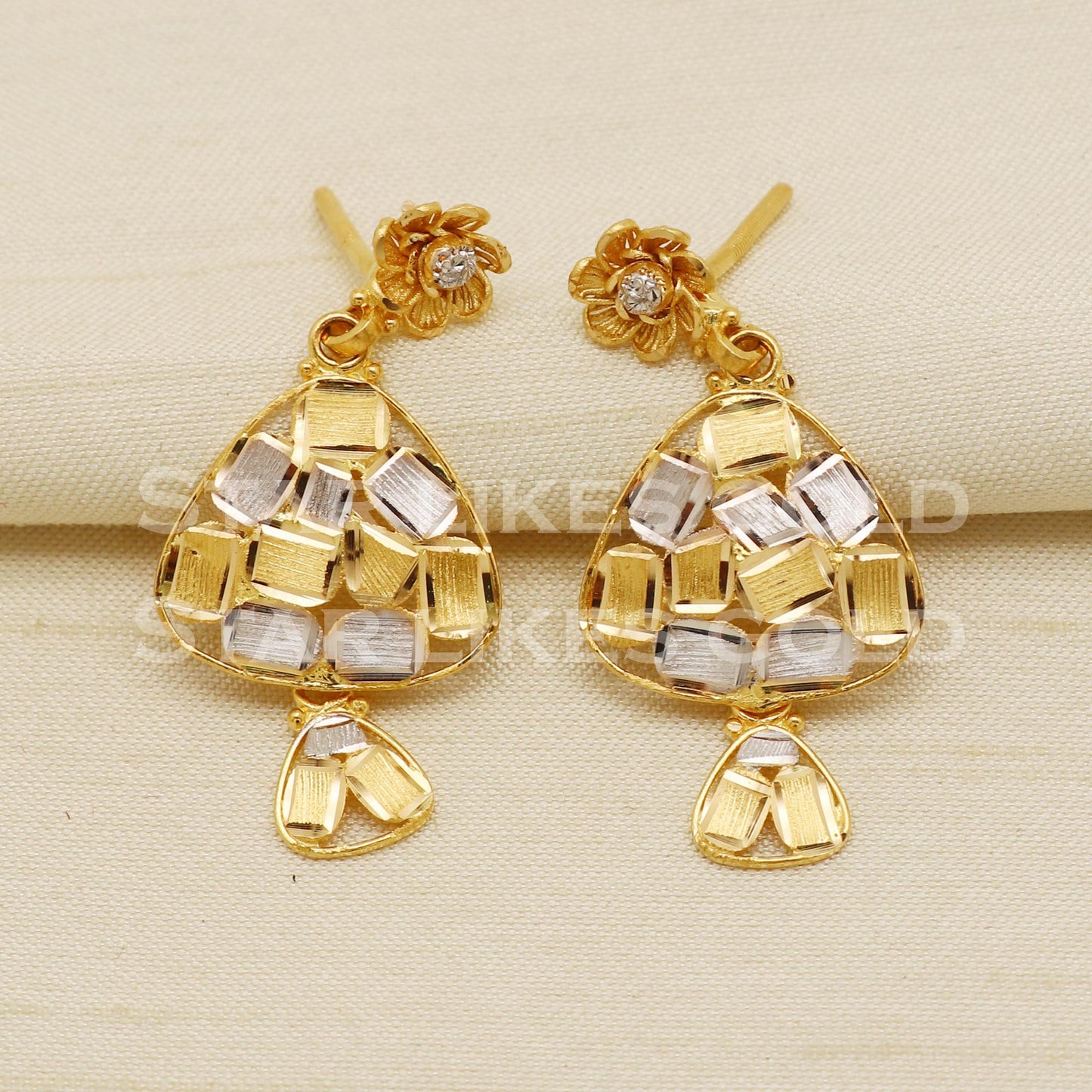 Designer 22KT 22 Karat GOLD NECKLACE Bling Jewelry, Indian jewelry, Perfect Gift for Loved Ones, PR1436