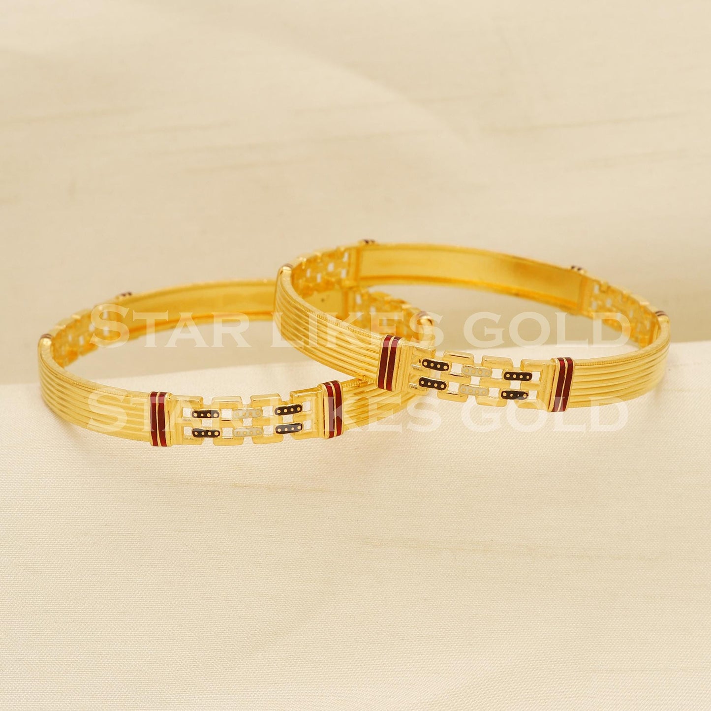 22 karat 22k gold Bangle Bracelet jewelry, PR1520